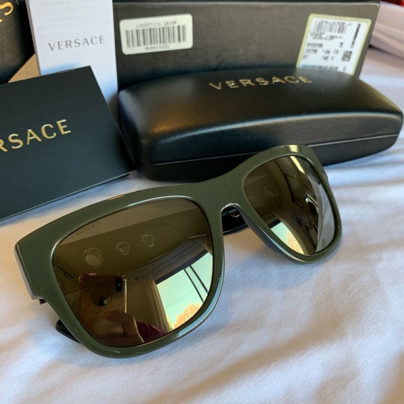green versace sunglasses